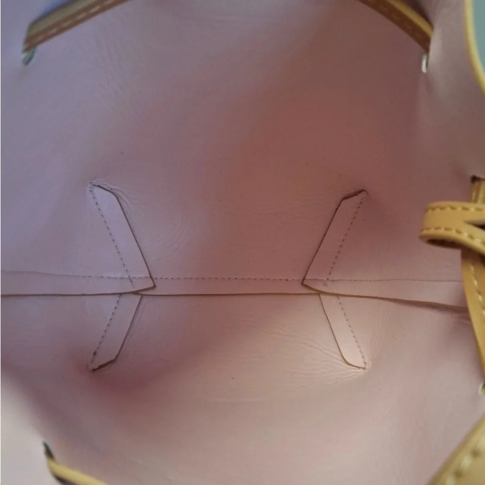 Mansur Gavriel Italian Tan Leather Bucket Bag and Clutch Set - Picture 7 of 10